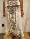 conjunto algodon blusa y falda