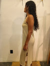 Vestido ceñido dorado
