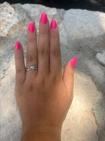 Anillo acero en color plata