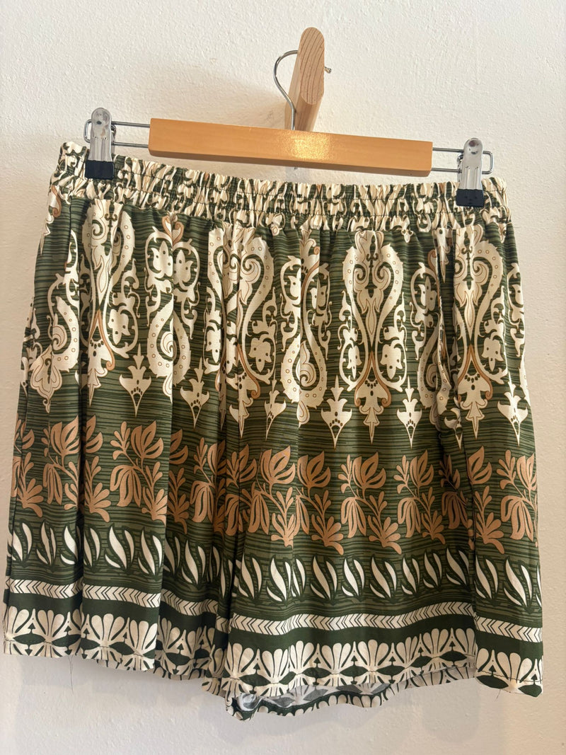 Pantalon corto estampado