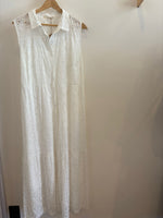 Vestido largo con cinturon