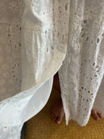 Vestido largo con cinturon