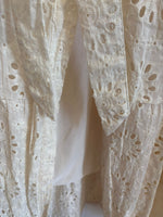Vestido largo con cinturon
