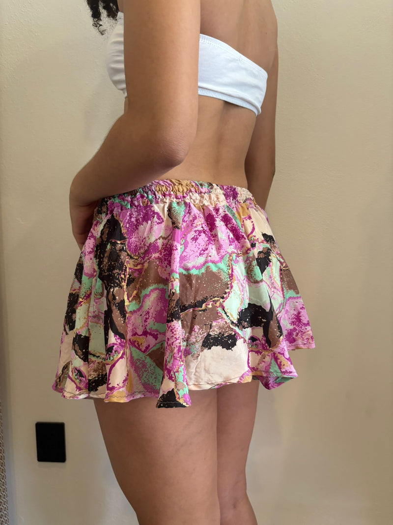 Pantalon corto estampado