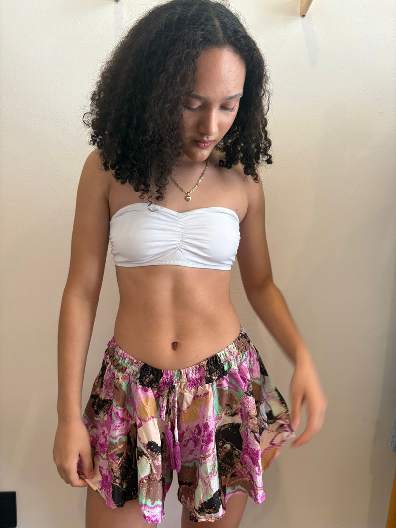 Pantalon corto estampado