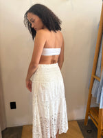Falda Larga Algodon con detalles
