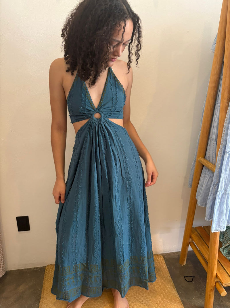 Vestido Coba Azul