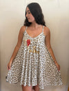 Vestido Playero Leopardo