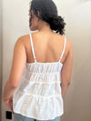 Blusa tirantes Manta de algodon