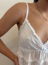 Blusa tirantes Manta de algodon