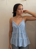 Blusa tirantes Manta de algodon