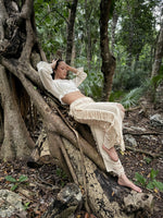 Pantalon Deshilado